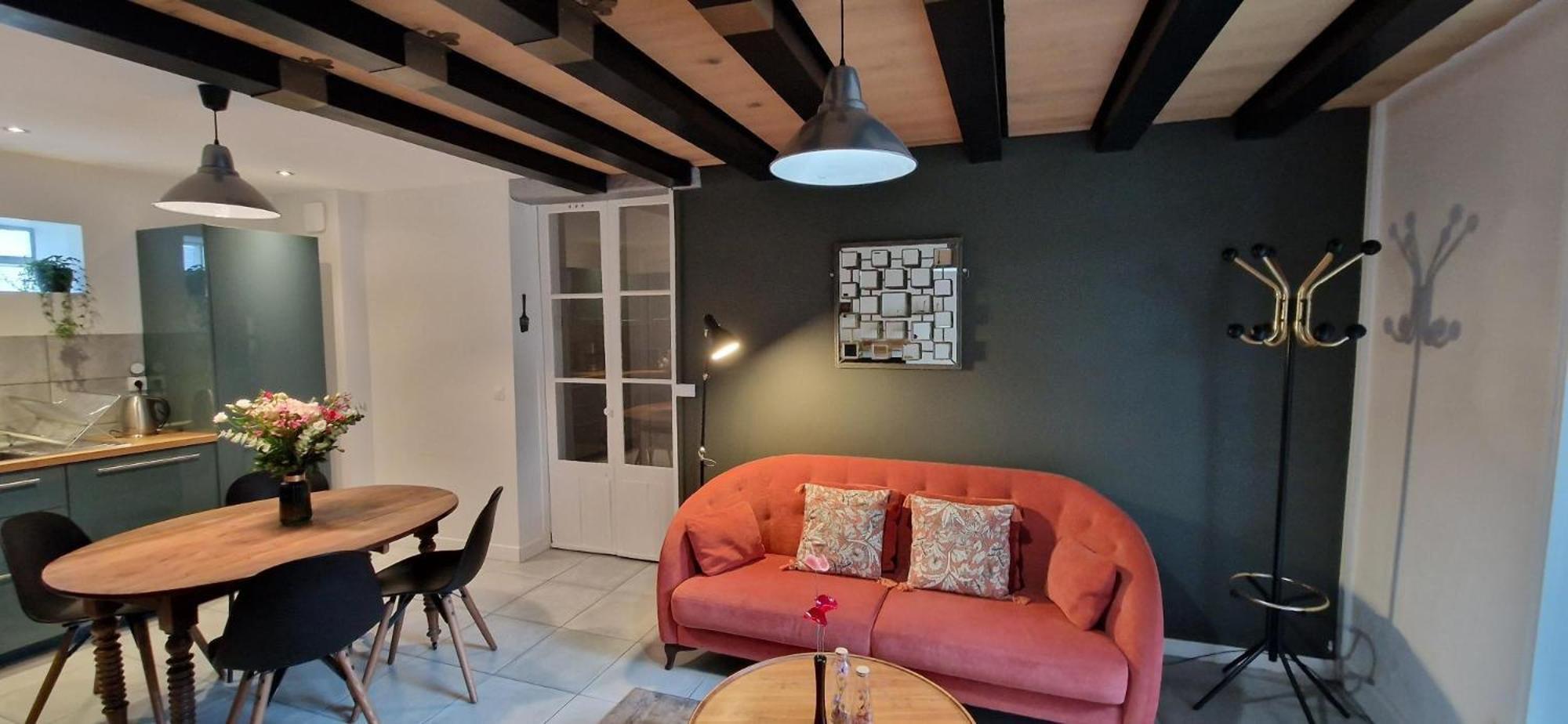 Bleautiful "Alienor" Charmant Appartement Avec Terrasse 枫丹白露 外观 照片